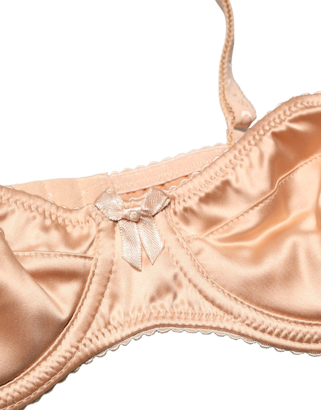 Dolce & Gabbana Beige Semi-Pad Underwire Balconette Bra Underwear