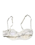 Dolce & Gabbana White Semi-Pad Underwire Balconette Underwear