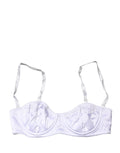 Dolce & Gabbana White Semi-Pad Underwire Balconette Bra Underwear
