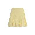 Self-Portrait Multicolor Viscose Mini Skirt