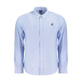 U.S. Grand Polo Azzurro Cotton Men Shirt