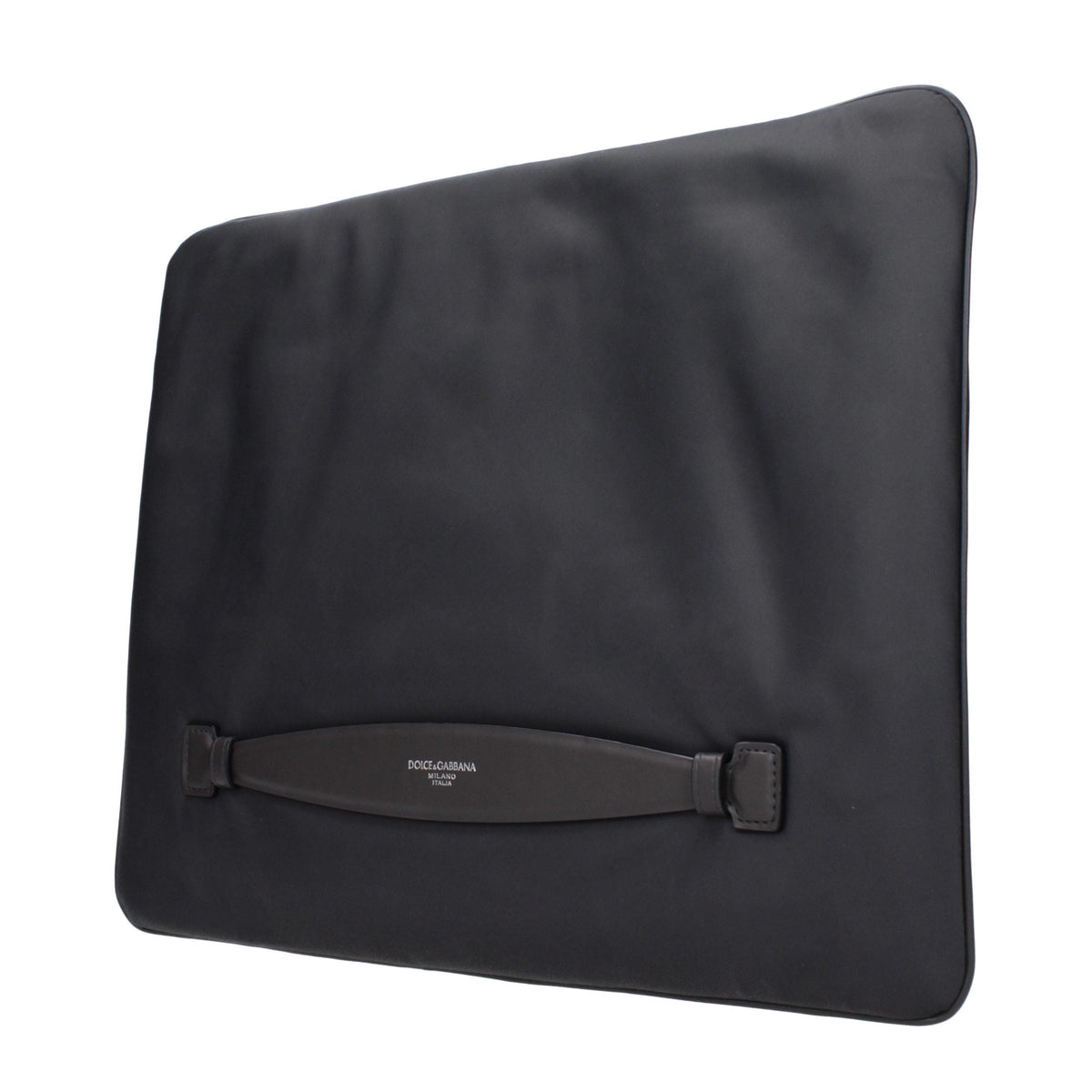 Dolce & Gabbana Gray Fabric Clutch Bag