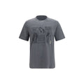 Brunello Cucinelli Blue Cotton T-Shirt