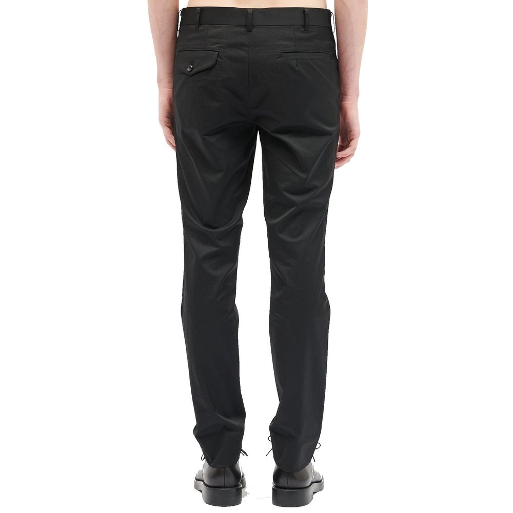 Comme Des Garçons Black Nylon Casual Pants