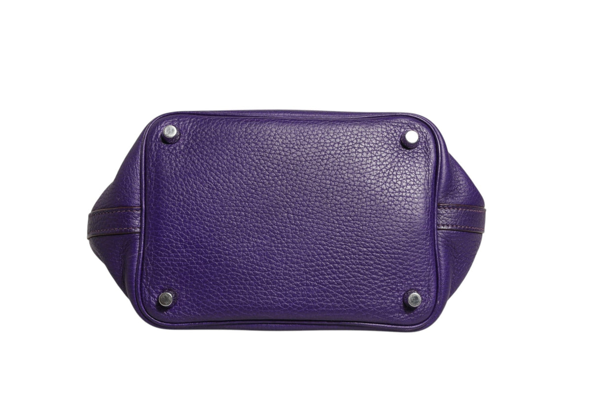 Hermès Picotin Lock PM Clemence Leather Bag