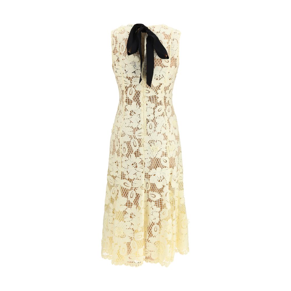 Self-Portrait Multicolor Polyester Casual Dress