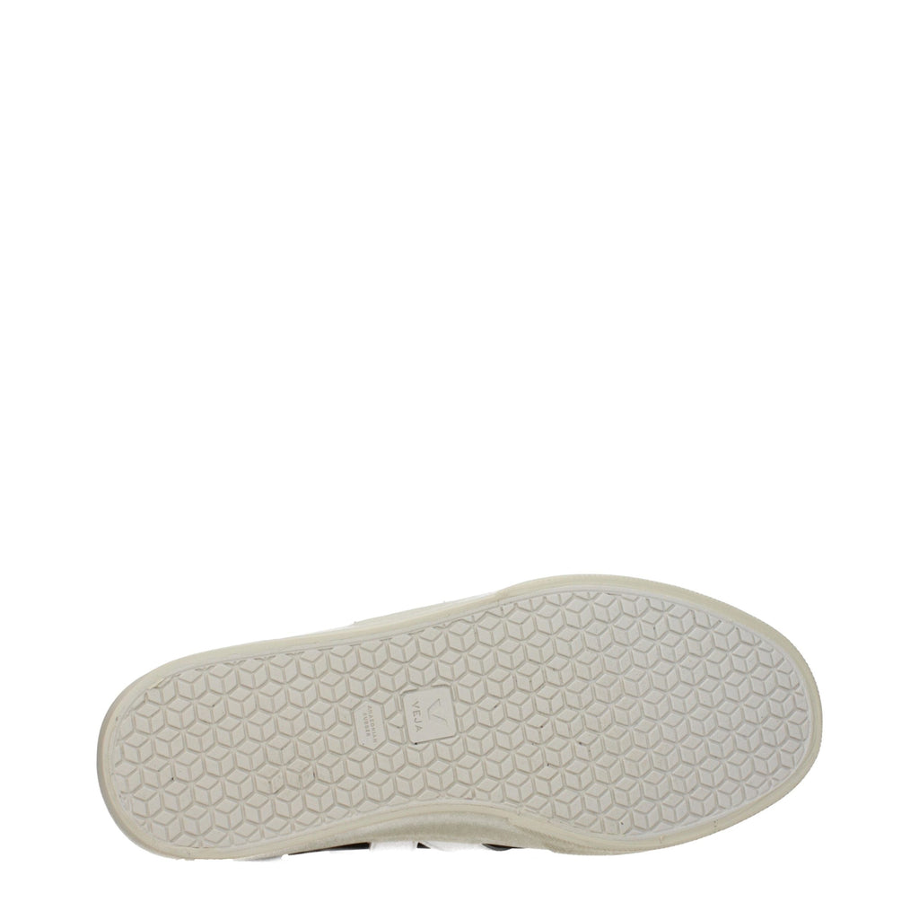 Veja Black Leather Low Top Sneakers