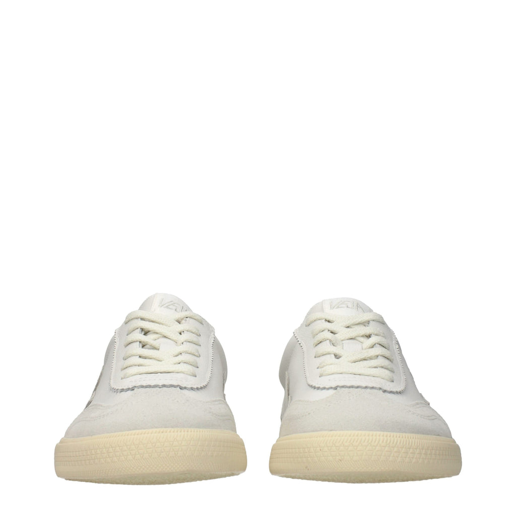 Veja White Leather Sneakers