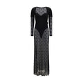 Marine Serre Black Polyamide Casual Dress