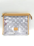 LOUIS VUITTON Monogram Transparent Pochette