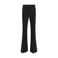 Max Mara Black Viscose Flared Pants