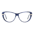 Andy Wolf Purple Metal & Plastic Glasses (Frames)