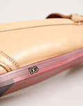 Dolce & Gabbana Beige Tassel Leather Men Slip On Loafers Shoes
