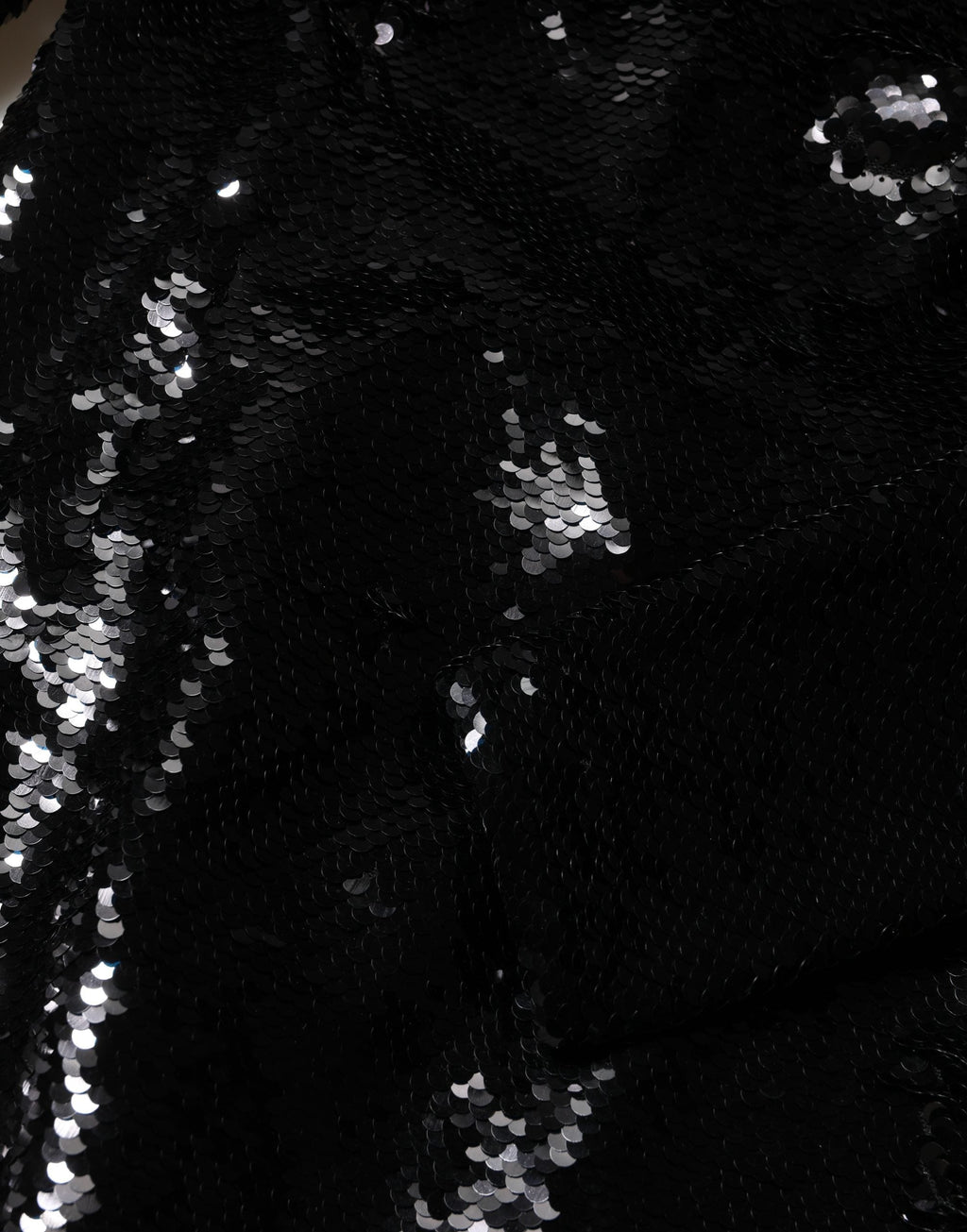 Dolce & Gabbana Black Bodycon Mermaid Sequinned Gown Dress