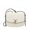 Jimmy Choo White Leather Shoulder Bag