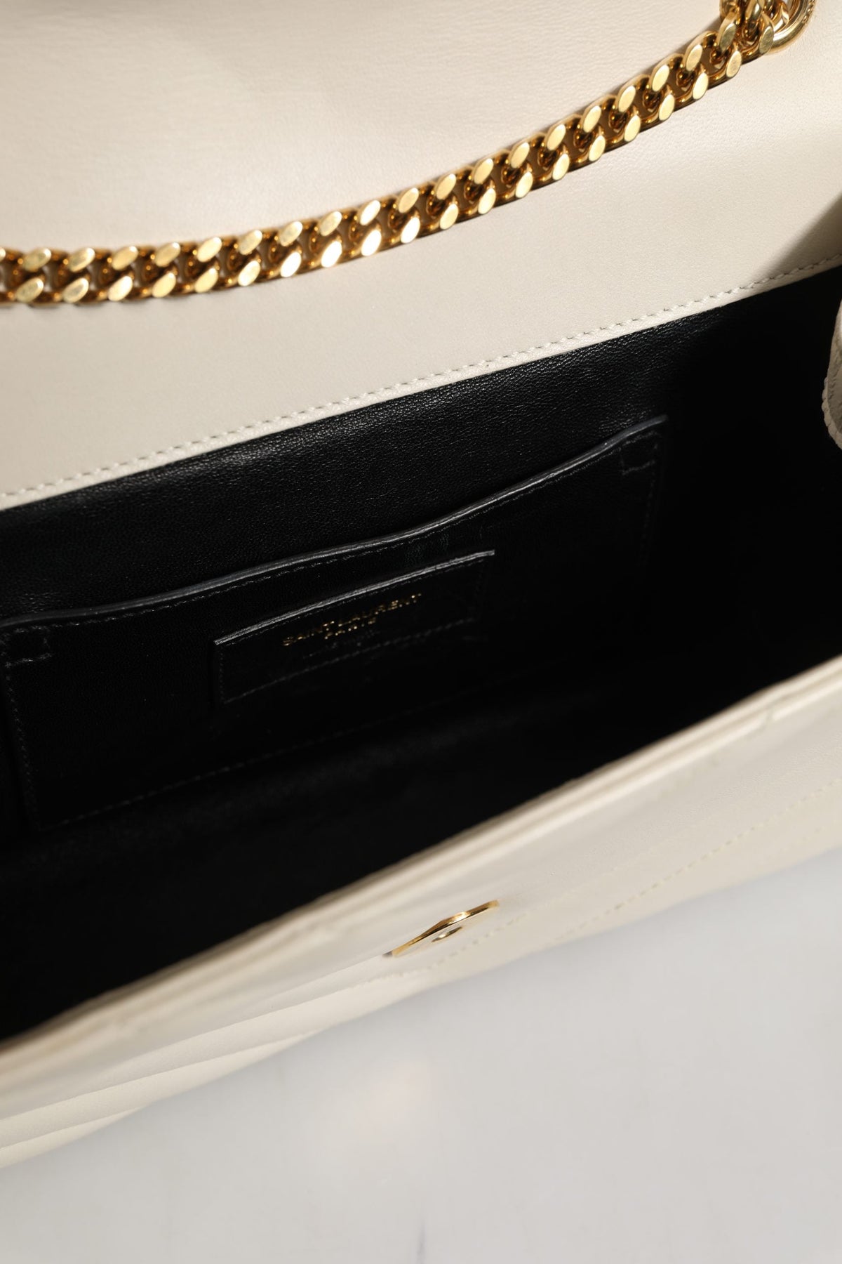 Saint Laurent Envelope Triquilt Medium YSL Shoulder Bag