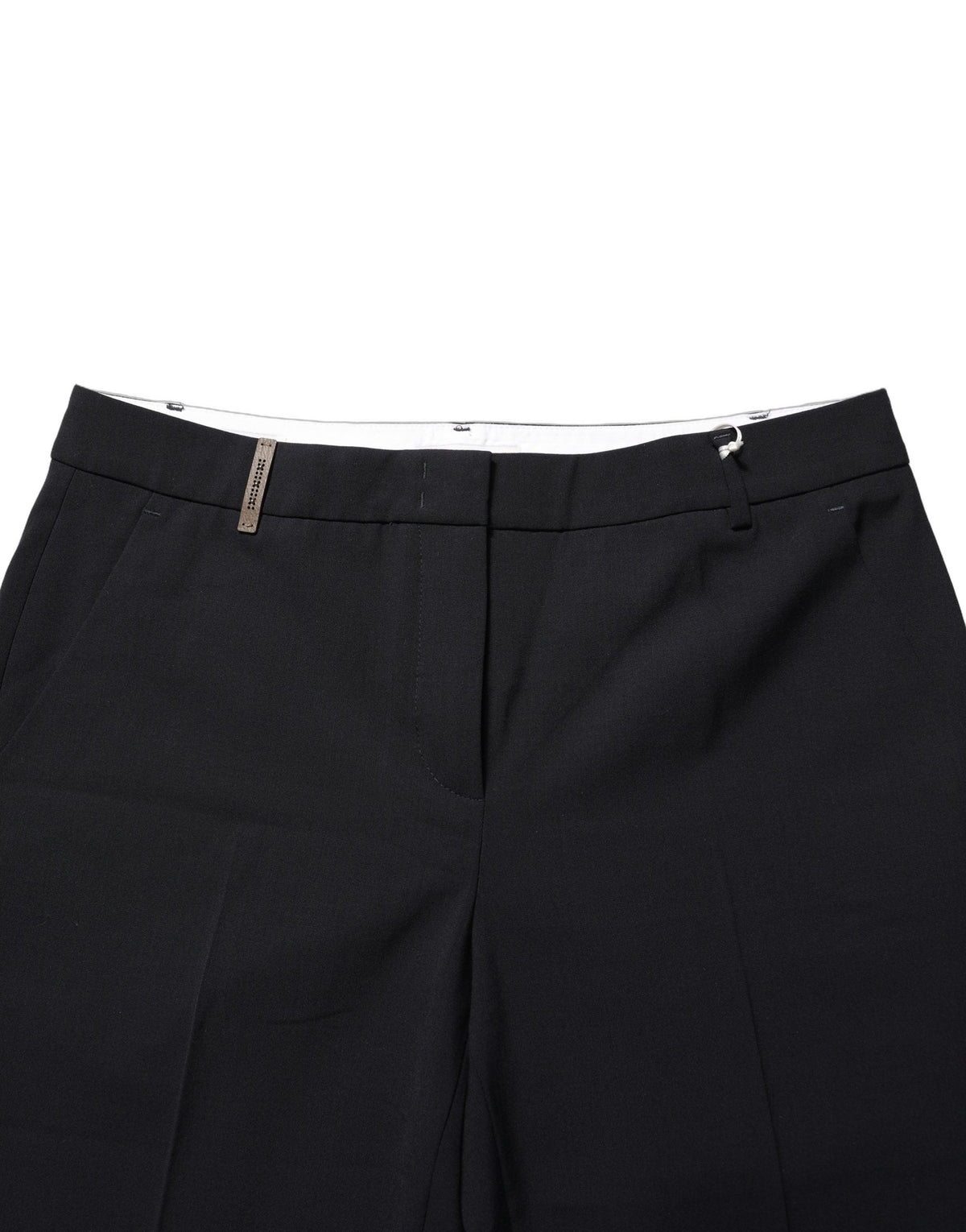 Peserico Black Skinny Mid Waist Chino Women Trouser Pants