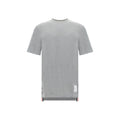 Gray Cotton Long Sleeve T-Shirt