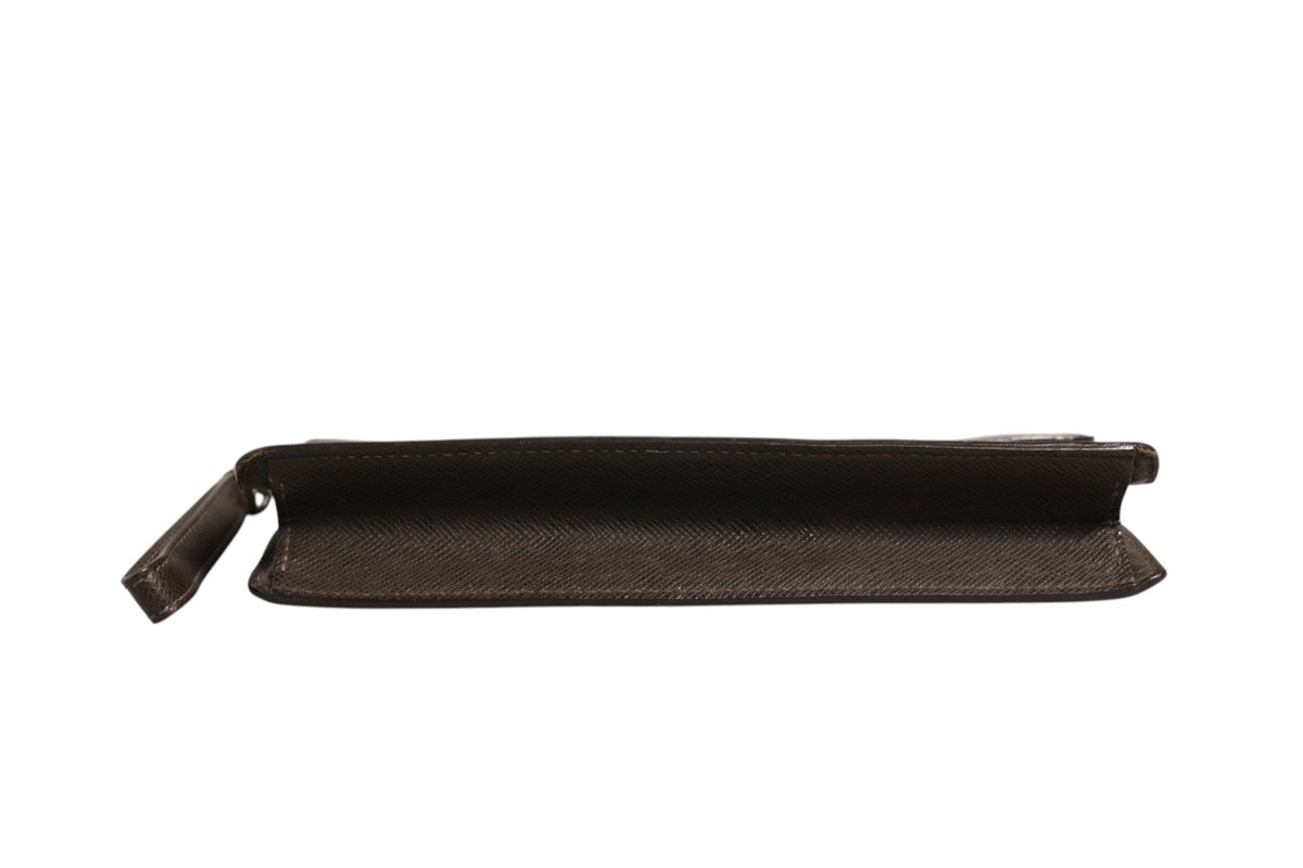 Louis Vuitton Belaia Clutch Taiga Leather