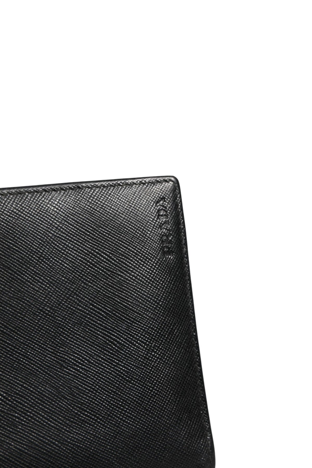 Prada Saffiano Leather Slim Card Holder Wallet