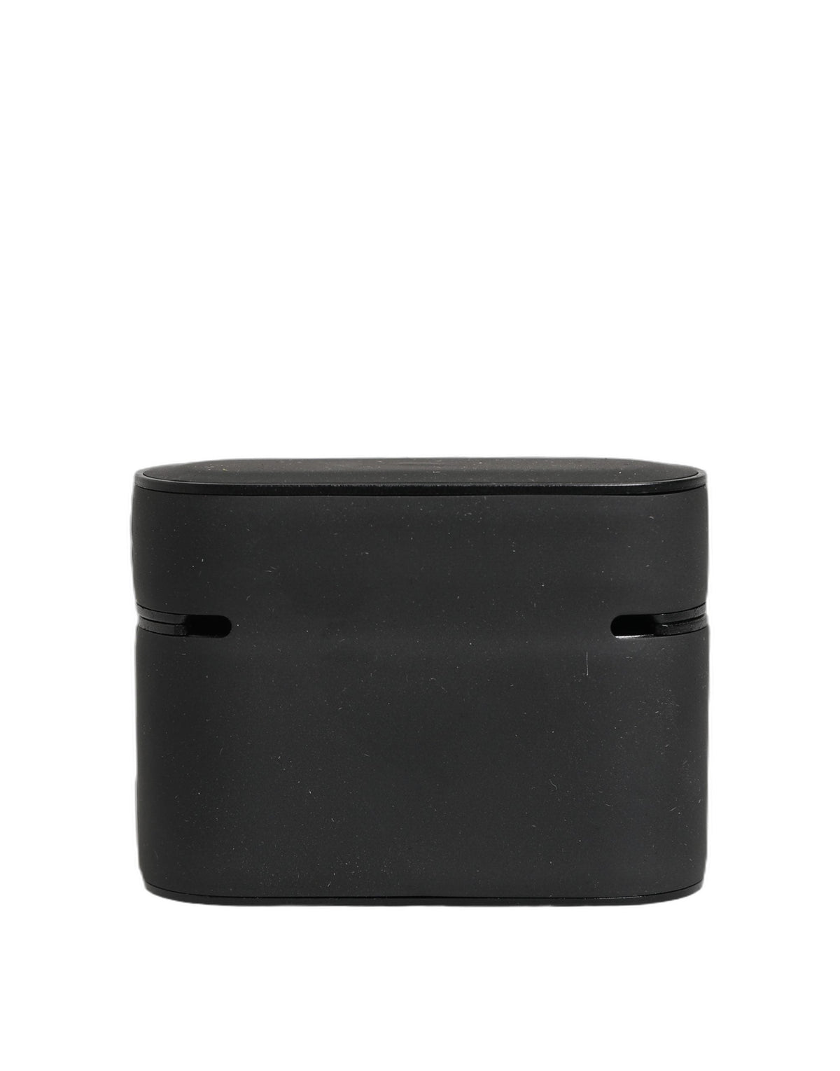 Dolce & Gabbana Case Black PVC Embossed Logo Flip Holder Women Airpods
