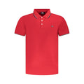 Red Cotton Men Polo