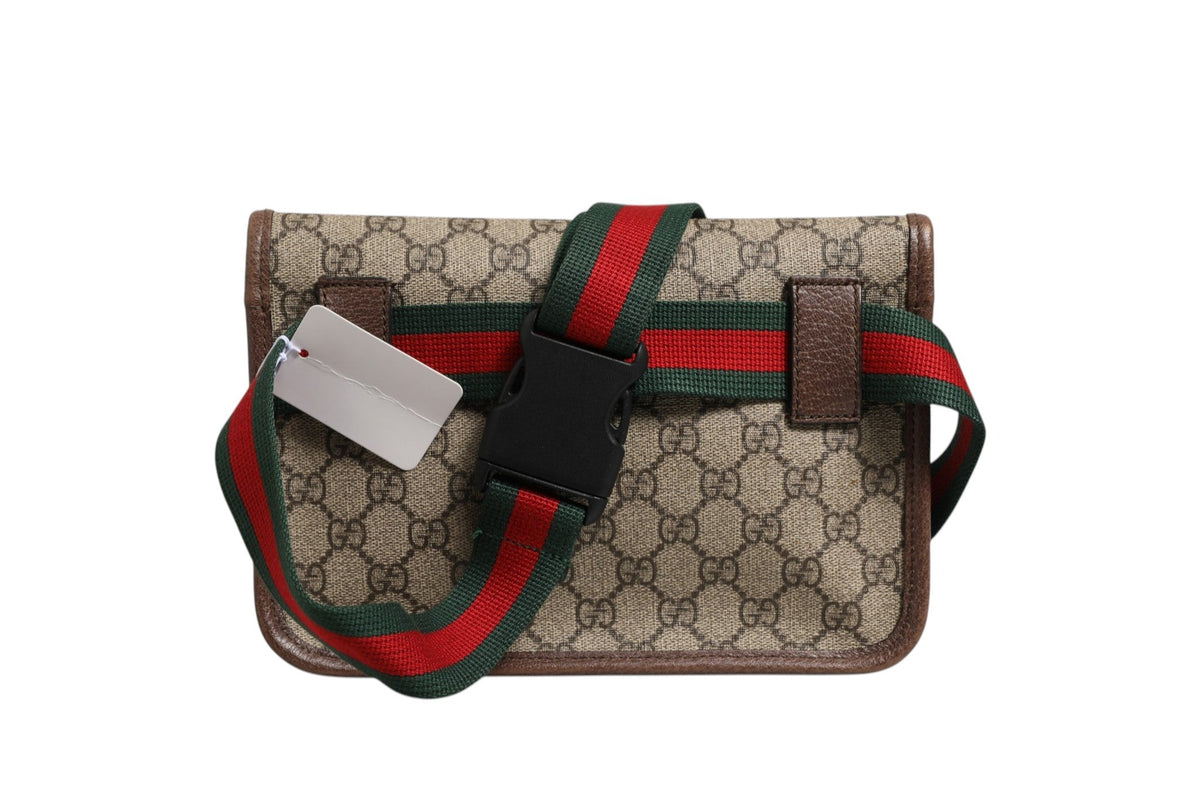 Gucci Supreme Monogram Neo Vintage Web Belt Bag