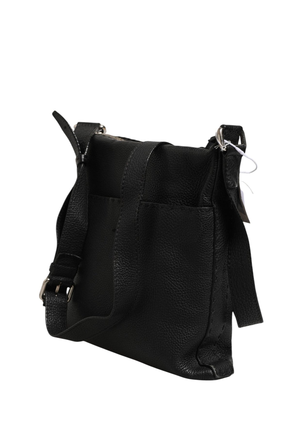 Fendi Selleria Leather Messenger Crossbody Bag