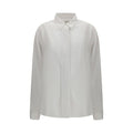 Calvin Klein White Silk Dress Shirt