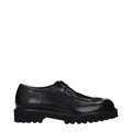Max Mara Black Leather Oxfords And Derbies