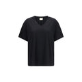 Khaite Black Cotton T-Shirt