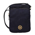 Versace Blue Fabric Crossbody Bag