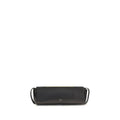 Khaite Black Calf Leather Bos Taurus Clutch Bag