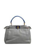 Fendi Mini Peekaboo Blue Grey