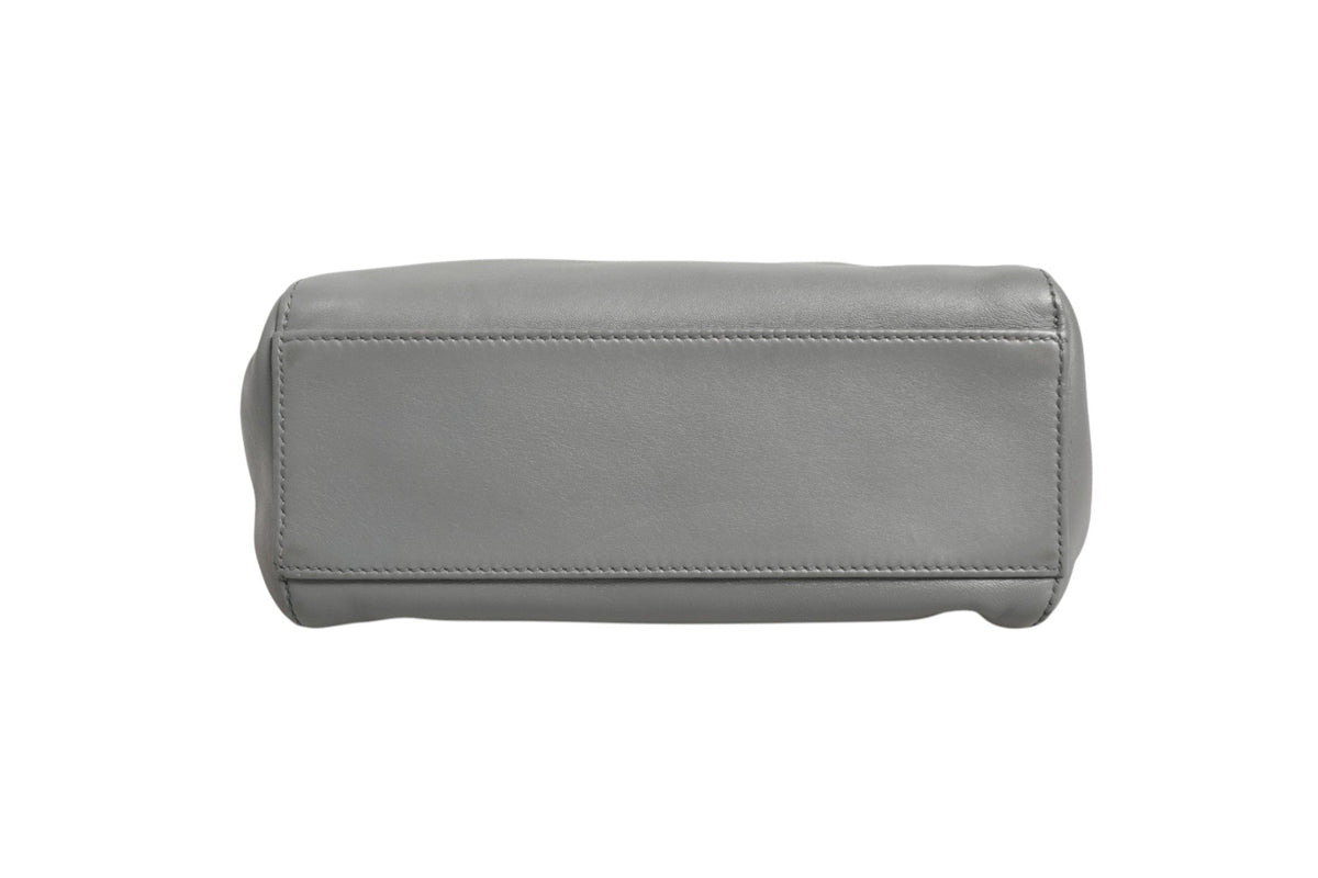Fendi Mini Peekaboo Blue Grey