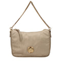 Versace Beige Fabric Handbag
