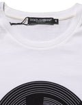 Dolce & Gabbana White D&G WE LOVE JAPAN Print Cotton T-shirt