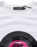 Dolce & Gabbana White D&G WE LOVE JAPAN Print Cotton T-shirt