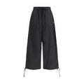 Kenzo Black Polyester Cargo Pants