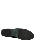 Dolce & Gabbana Green Velvet Slip On Men Flats Loafers Shoes