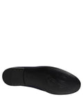 Dolce & Gabbana Blue Satin Logo Slip On Flats Loafers Shoes
