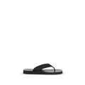 Senso Black Rubber Flip-Flop Sandals