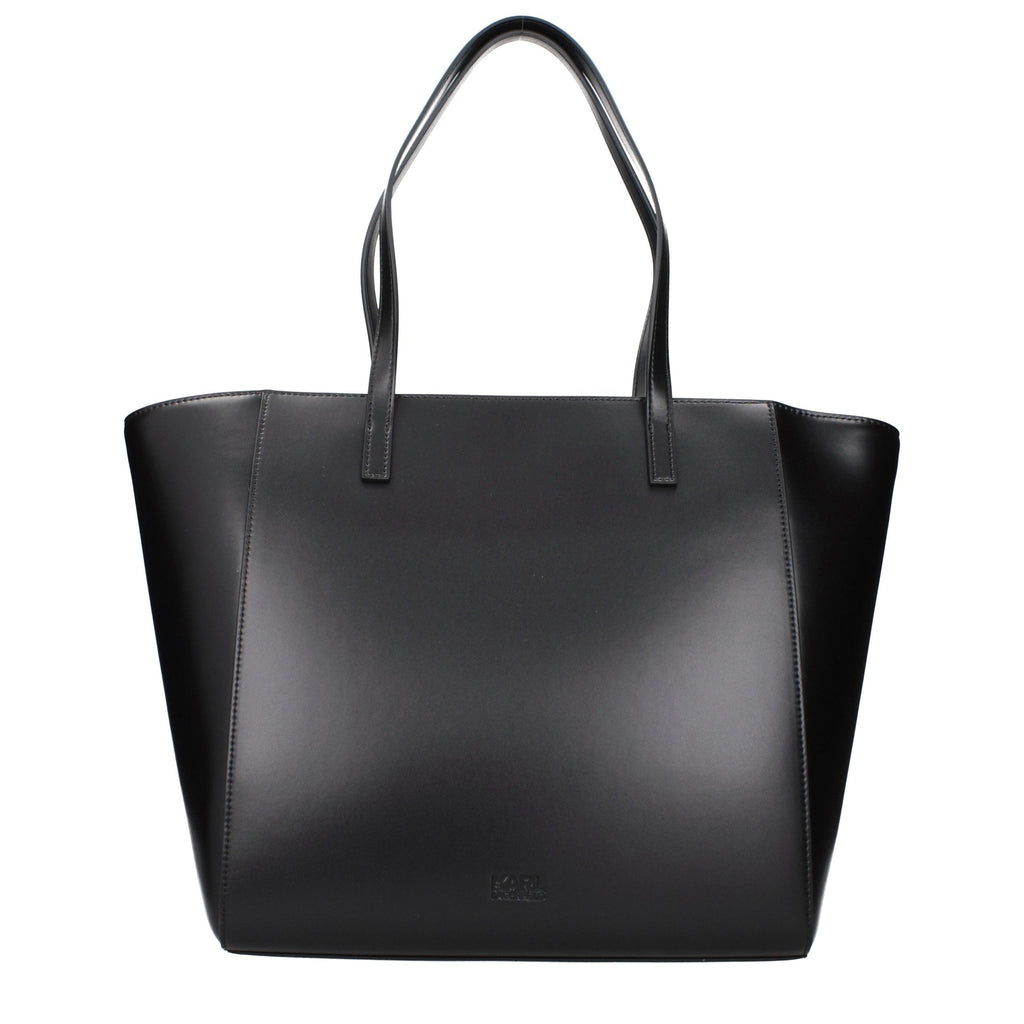 Karl Lagerfeld Black Polyethylene Shoulder Bag