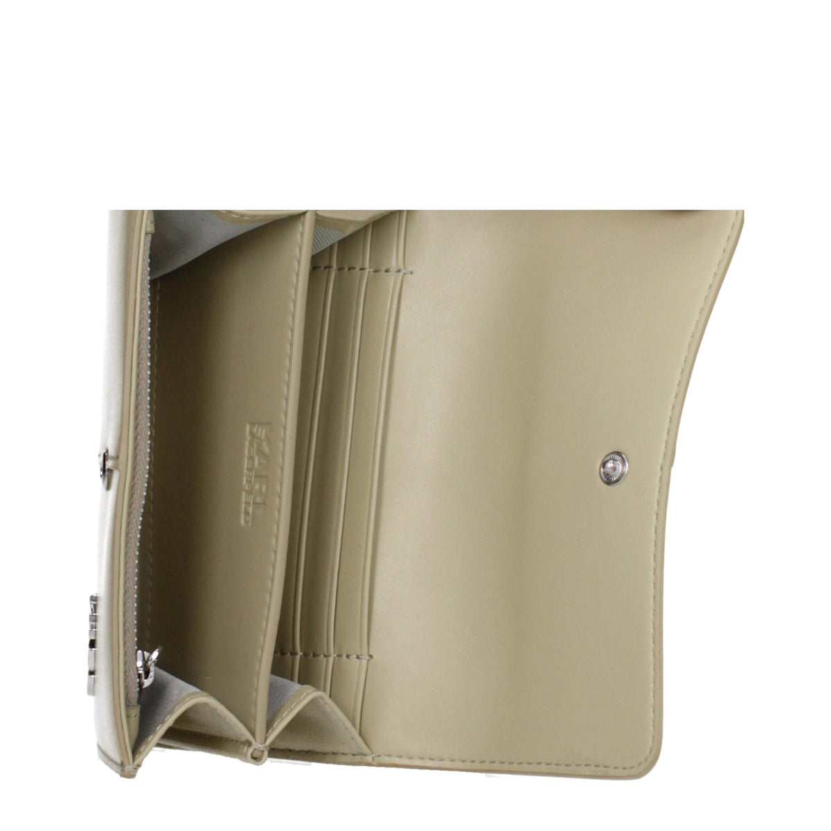 Karl Lagerfeld Green Polyethylene Wallet