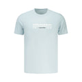 Calvin Klein Azzurro Cotton Men's T-Shirt