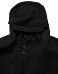 Dolce & Gabbana Black Nylon Men Hooded Windbreaker Jacket
