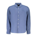 North Sails Blue Linen Men's Shirt