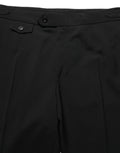 Dolce & Gabbana Black Tapered Leg Men Dress Trouser Pants