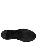 Dolce & Gabbana Black Leather Formal Men Dress Loafers Shoes