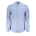 Tommy Hilfiger Azure Cotton Men's Shirt
